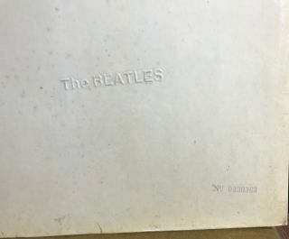 The Beatles White Album 1968 Uk Apple Stereo Vinyl 2lp W/poster & 4 Photos