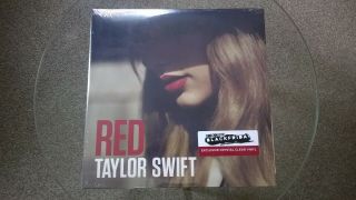 Taylor Swift Red Numbered Edition Rsd 2 X Clear Vinyl Lp Set