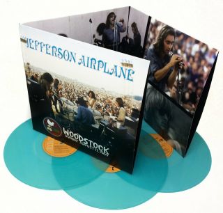 Jefferson Airplane Woodstock 3 - Lp 8/17/69 Ltd.  Ed.  Colored Vinyl