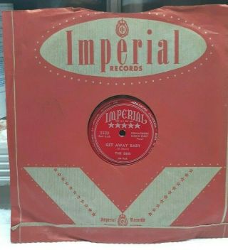 Doowop,  78 Rpm,  Near,  The Bees,  Get Away Baby / I Want To Be Loved