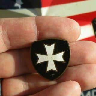 Authentic Korean War Us Army 65th Infantry Regiment Dui Insignia - Puerto Rico