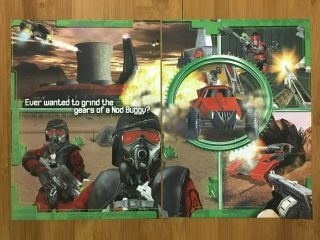 Command & And Conquer Renegade Pc 2001 Vintage Print Ad/poster Official Art Rare