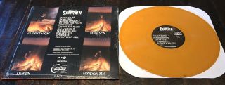 SAMHAIN November Coming Fire LP Orange Vinyl - punk glenn danzig misfits goth 3