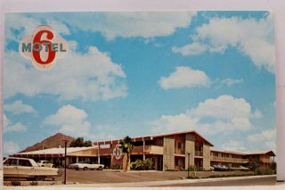 Arizona Az Scottsdale Motel 6 Coffee Shop Postcard Old Vintage Card View Post Pc