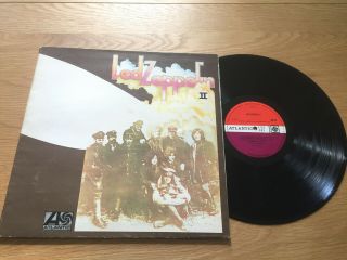 Led Zeppelin Ii Uk 1st Press Atlantic Plum/ Red A2/b2 Lemon Song /she 