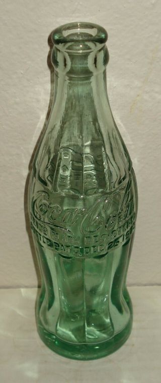 1923 Coca - Cola Coke " S " Bottle - Fort Myers,  Fl