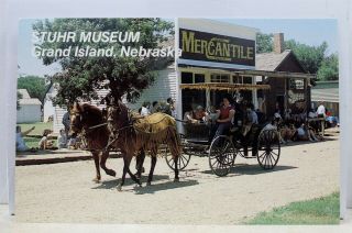 Nebraska Ne Grand Island Stuhr Museum Postcard Old Vintage Card View Standard Pc