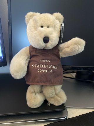 Starbucks Limited Edition 2002 Pike Place Beariata Bear