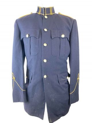 Post Ww2 Canadian Rmc Patrol Jacket 1968 Uniform Jacket 40r