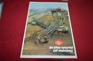 O&k Orenstein & Koppel In The World Of Mining For 1976 Brochure Fcca