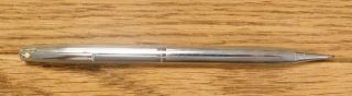 Vintage Sheaffer White Dot Chrome Mechanical Pencil