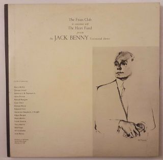 Jack Benny Testimonial Friar 