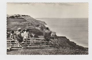 Great Old Real Photo Card Cliffs At Eastchurch Village Isle Of Sheppey Minster