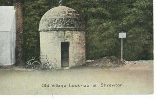 Vintage Postcard: Old Village Lock - Up At Shrewton Wiltshire Bicycle