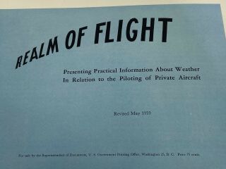 1959 Realm Of Flight Booklet 2