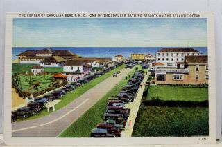 North Carolina Nc Beach Atlantic Ocean Resorts Postcard Old Vintage Card View Pc