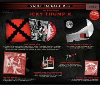 Third Man Records Vault 33 The White Stripes Icky Thump X Rob Jones Print Rare