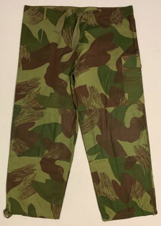 1954 Dated Belgian Brush Stroke Camo Overtrousers,  45x31