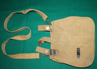 Early West German Army Bundeswehr Bread Bag Complete With Strap