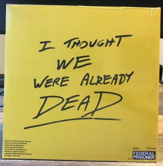Greg Puciato Deep Set Green Vinyl Single Federal Prisoner 2