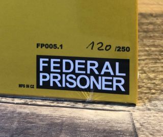 Greg Puciato Deep Set Green Vinyl Single Federal Prisoner 3
