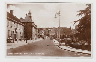 Great Old Real Photo Card Queen Victoria Road High Wycombe 1952 Police Station