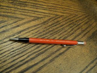 Vintage Autopoint Mechanical Pencil Case Smith Impl Co Mcpherson Kans