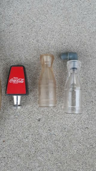 Coca Cola Soda Fountain Dispenser Tap Handle Plus Accessories