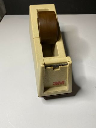 Vintage Scotch 3m C - 25 Tape Dispenser - Very Good Model 28000 (heavy)