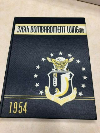1954 Us Air Force 376th Bombardment Wing Class Book