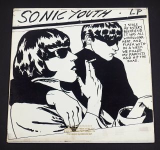 Sonic Youth - Goo Lp Dgc 24297 - Gold Stamp Promo Pressing