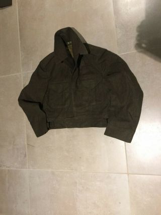 Ike Jacket Wool,  Olive,  Royal Canadian Army Cadet,  Old Stock,  Xs