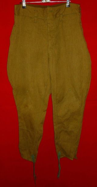 1965 Russian Soviet Army Soldier Uniform Cotton Breeches For Gimnasterka Ussr S4