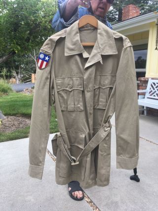 Vintage Air Force Tropical Jacket From The 1950s