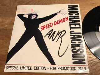 Michael Jackson " Speed Demon " 1989 Special Limited Edition - For Promotion Only