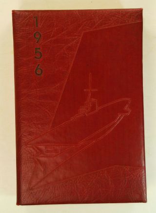 Uss Coral Sea 1955 1956 Calendar Book Log