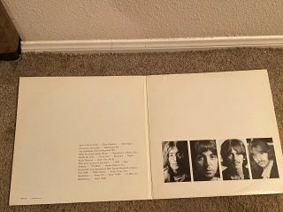 The Beatles White Album Apple Label Stereo Numbered VG,  / EX - 2
