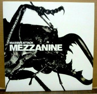 Massive Attack Mezzanine 2 - Lp Vinyl 1998 Uk Promo Circa/virgin -