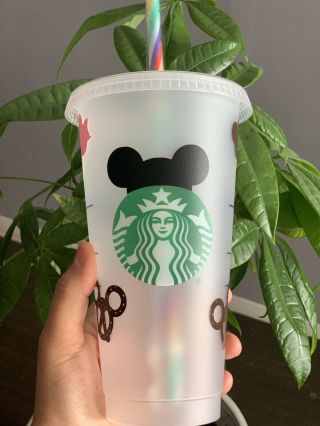 Disney Snacks Reusable Starbucks Cup Personalized With Name On.
