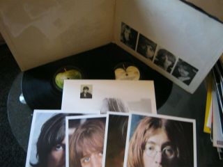 The Beatles 1968 White Album Stereo Complete Number 0543940 1st Uk Press