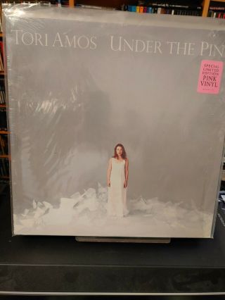 Tori Amos ‘under The Pink’ Lp 1994 Atlantic Vinyl Hype Sticker Pink Color