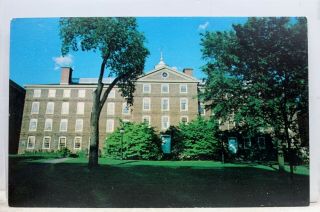 Rhode Island Ri Providence Brown University Hall Postcard Old Vintage Card View