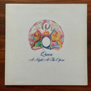 Queen A Night At The Opera Emi Emtc 103 Inner Uk 1st 2/2 Vinyl Lp Ex/ex