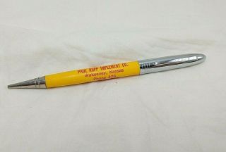 1950 ' s Wakeeney Kansas Massey Harris Paul Rupp Implement Co.  Mechanical Pencil 2