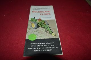 John Deere Moldboard Plows For 1960 Dealer 