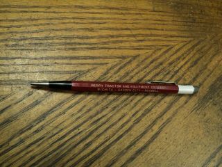 Vintage Autopoint Mechanical Pencil Berry Tractor Equip International Harvester