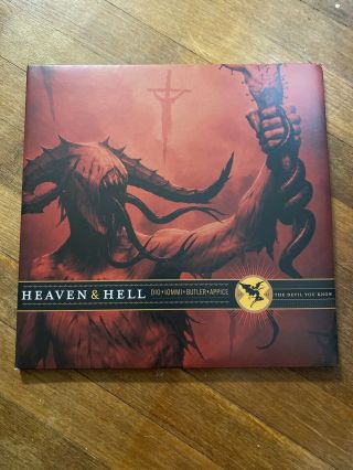 Heaven & Hell - The Devil You Know 2009 Us 2 Lp Black Sabbath Vinyl