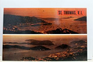 Virgin Islands St Thomas Charlotte Amalie Postcard Old Vintage Card View Post Pc