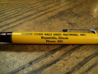 Vintage Durolite Mechanical Pencil Pfister Hybrids North Corn Belt Seed Growers 3