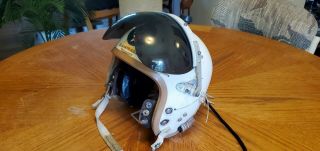 Us Air Force P4a Pilot Flight Helmet Military Jet Fighter Bomber Airplane 50s Nr